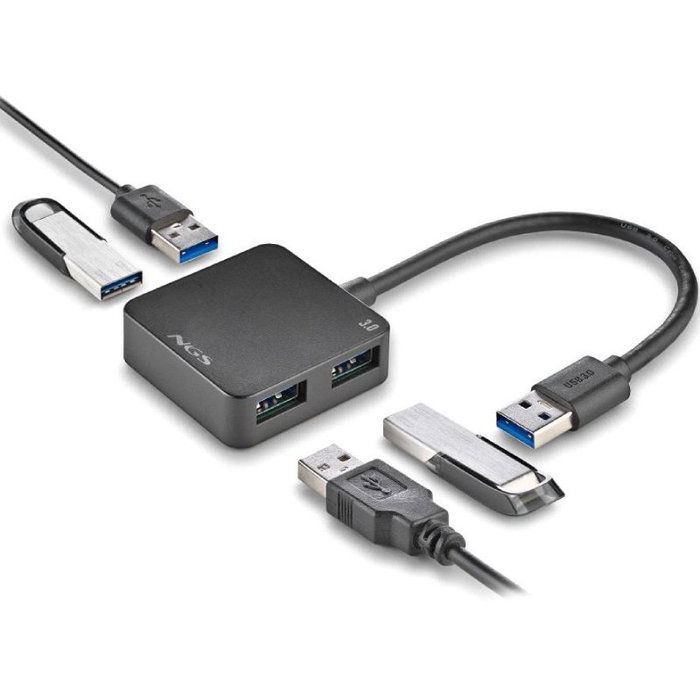 HUB 4 PUERTOS USB 3.0 IHUB TINY NGS
